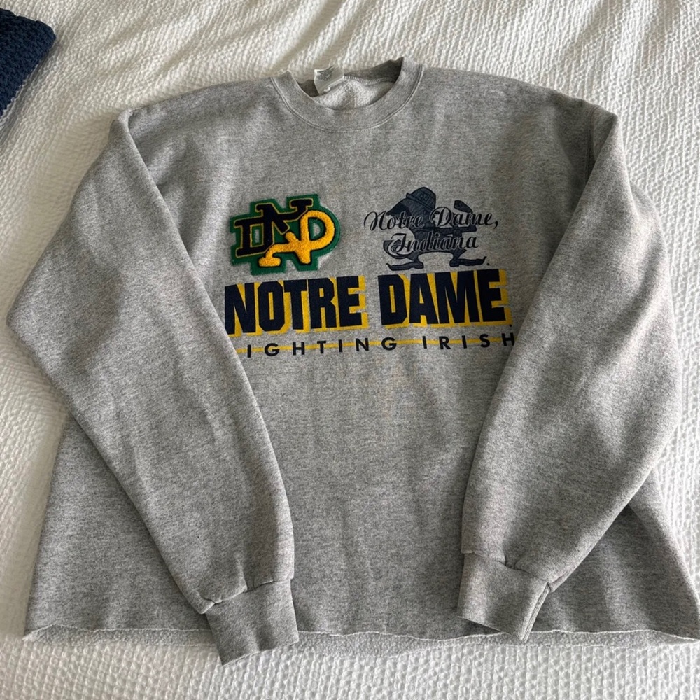 Vintage Notre Dame Fighting Irish Crewneck